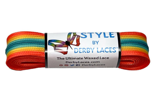 Derby Laces (Style 10mm) - Savanna Sunset Stripe
