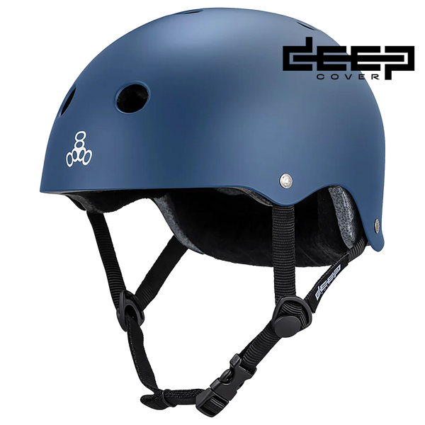 Triple8 Deep Cover Helmet - Navy Matte