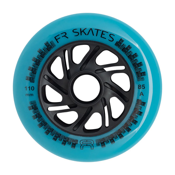 FR Downtown Wheels 110mm/85a - Teal (6pk)