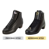 Riedell 120 Roller Skates with Powerdyne Reactor Fuse Plate (NO WHEELS OR BEARINGS)