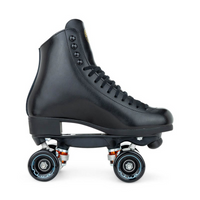 Riedell 120 Roller Skates with Powerdyne Reactor Fuse Plate (NO WHEELS OR BEARINGS)