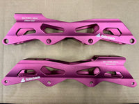 Rollerblade Lightning Sangria Pink Inline Frame Set - 274mm, 4x90mm (1pr)