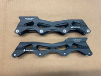 Rollerblade Lightning Black Inline Frame Set - 243mm, 4x80mm (1pr)