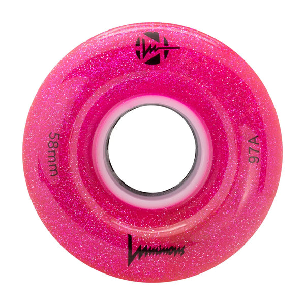 Luminous LED Quad Wheels 62mm/97A (4pk)