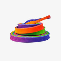 Bont Waxed Skate Laces 6mm - Rainbow Hunt