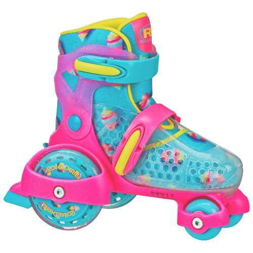 Roller Derby Fun Roll Girl's Jr Adjustable Roller Skates