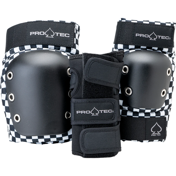 Pro-Tec Street Gear 3 Pack Pad Set - Checker