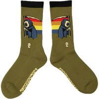 PSOCKADELIC Time Reaper Crew Socks - 1pr