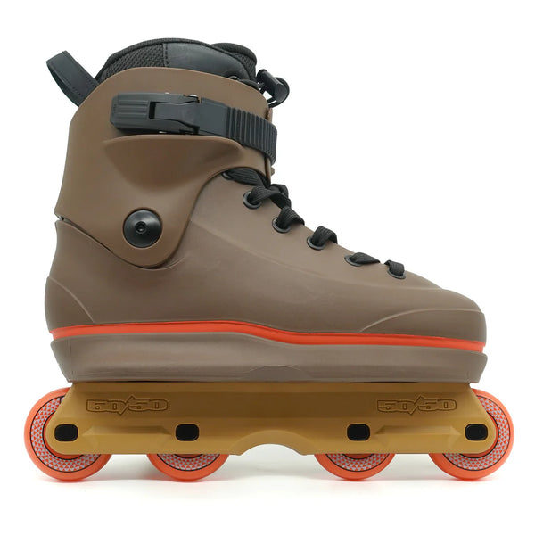 The Yandriel Silverio Omni V2 Aggressive Skates - Brown