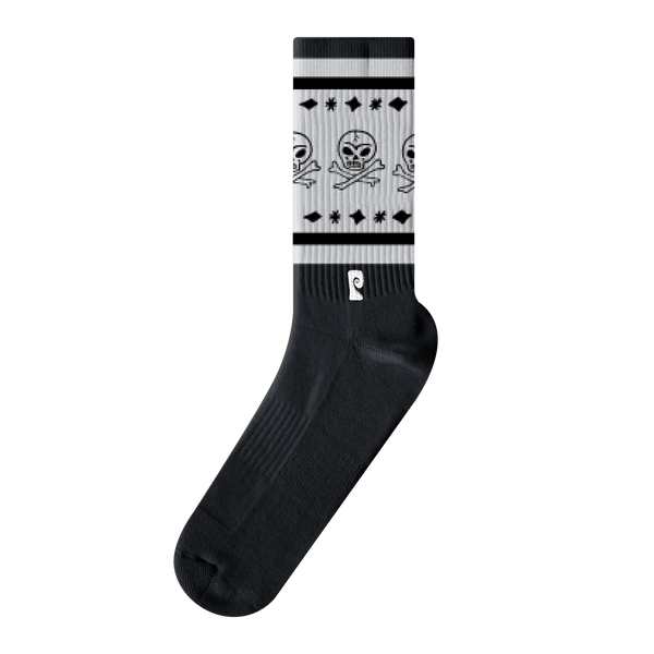 PSOCKADELIC Crossbone Crew Socks - 1pr