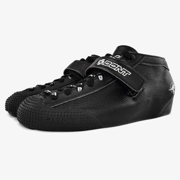 Bont Hybrid Carbon Roller Derby Skate Boots - Leather Black