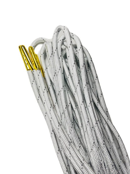 DRIP LACES (Reflective 3M) - White