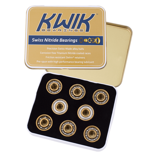 KwiK Swiss Nitride Bearings (16pk)