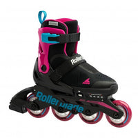 Rollerblade Microblade Free Adjustable Skates - Pink/Black