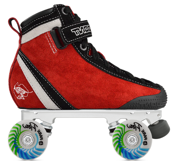 Bont ParkStar Roller Skates Siren Red (NO WHEELS OR BEARINGS)