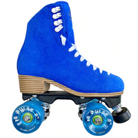 Jackson Vista Royal Blue Viper Nylon Roller Skates (NO WHEELS OR BEARINGS)