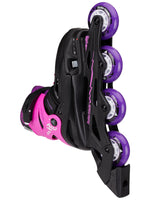 Rollerblade Fury JR Adjustable Skates - Black/White