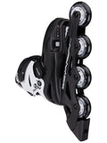 Rollerblade Fury JR Adjustable Skates - Black/White