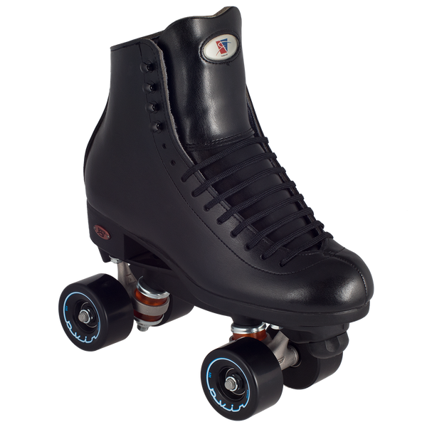 Riedell 120 Roller Skates with Powerdyne Reactor Fuse Plate (NO WHEELS OR BEARINGS)