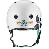 Triple8 THE Certified Sweatsaver Helmet - Floral (Pearl)
