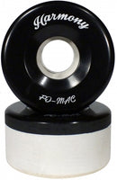 Fo-Mac Premier Harmony White/Black Indoor Wheels (8pk)