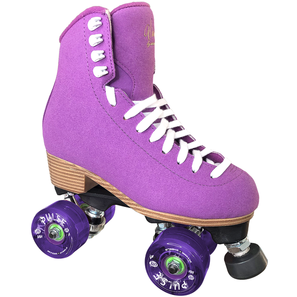 Jackson Vista Purple Nylon Viper Roller Skates (NO WHEELS OR BEARINGS)