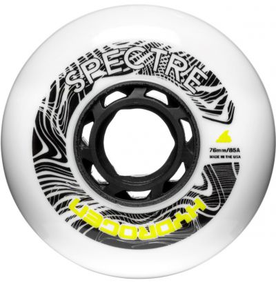 Rollerblade Premium Hydrogen Spectre Wheels White 76mm (4pk)