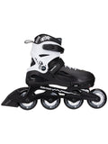 Rollerblade Fury JR Adjustable Skates - Black/White